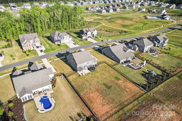 view of drone / aerial view