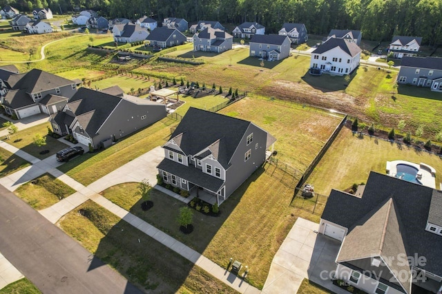 view of drone / aerial view