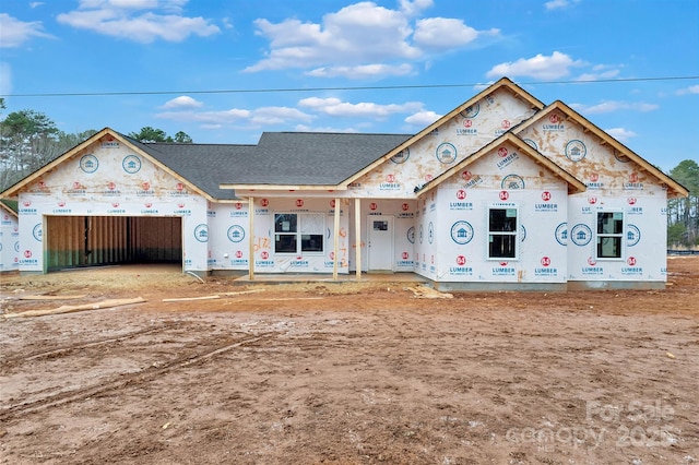 view of property in mid-construction