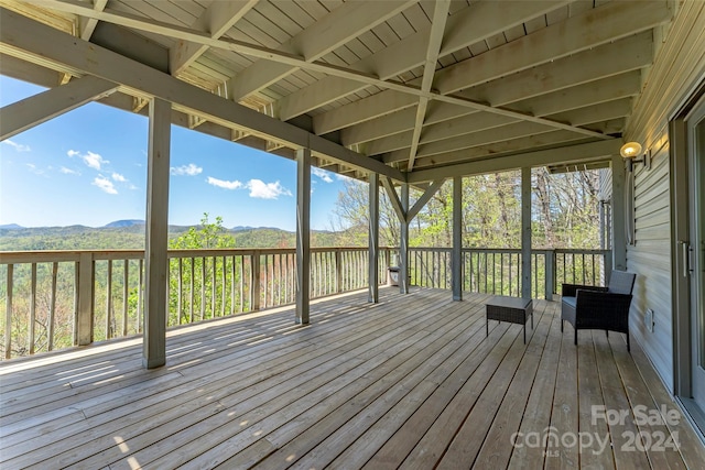 view of deck