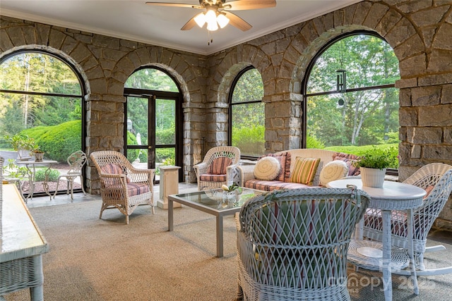 436 Vanderbilt Rd, Asheville, NC 28803 - view of sunroom / solarium