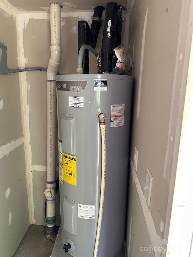 utilities with water heater