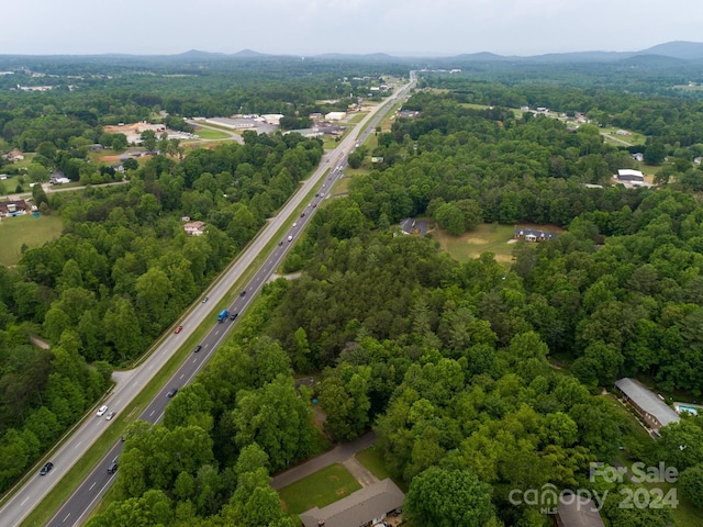 view of aerial view