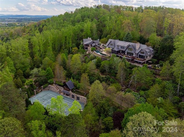 view of birds eye view of property