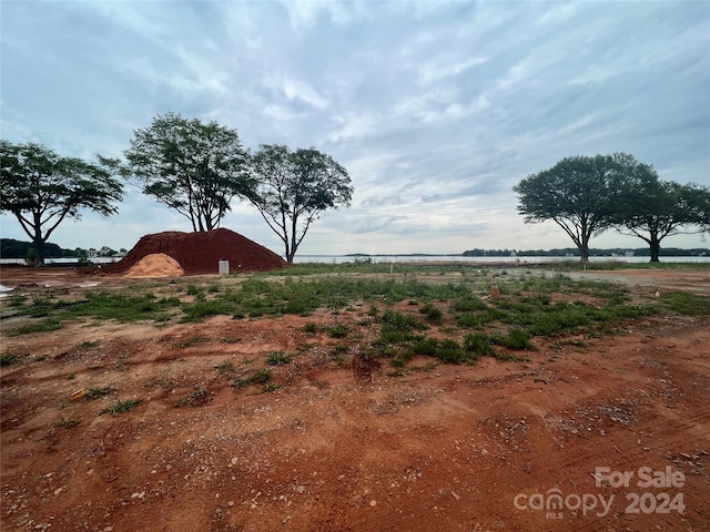 view of yard featuring a rural view