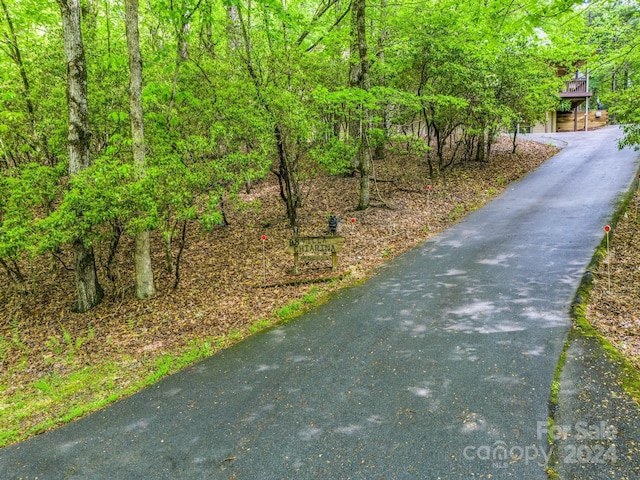 view of road