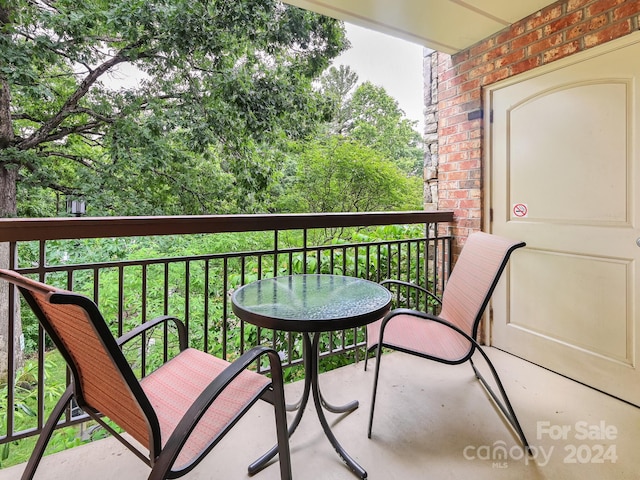 218 Bowling Park Rd Unit 218, Asheville, NC 28803 - view of balcony