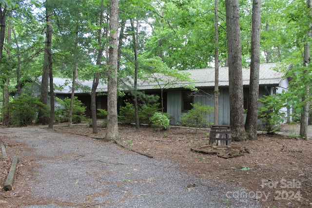 view of ranch-style house