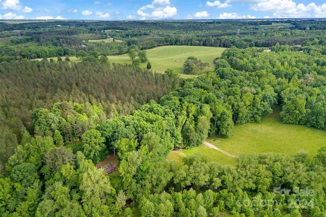 view of aerial view