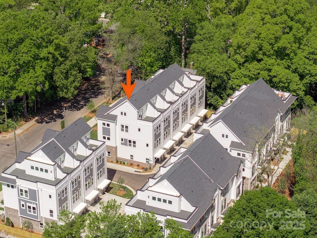 drone / aerial view