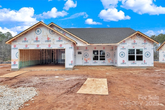 view of property under construction