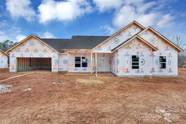 view of property under construction