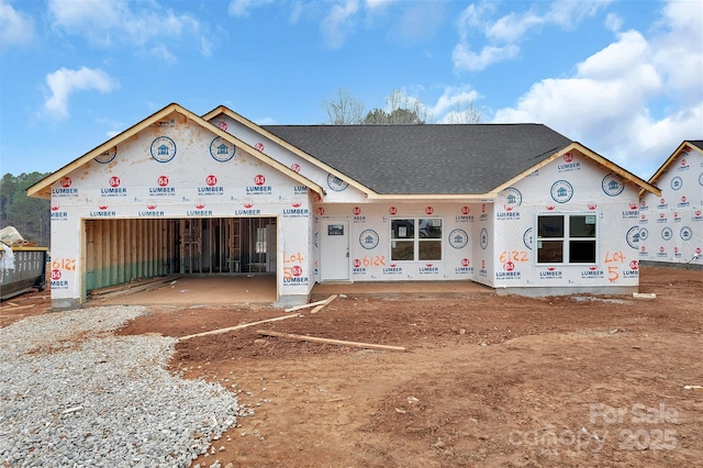 view of property in mid-construction