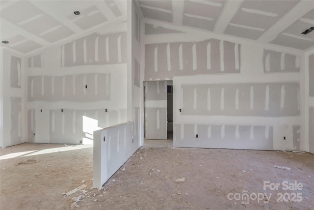 view of unfurnished living room