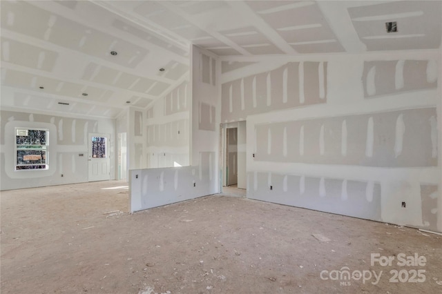 view of unfurnished living room