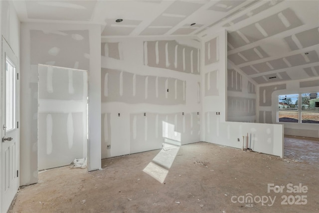 view of unfurnished living room