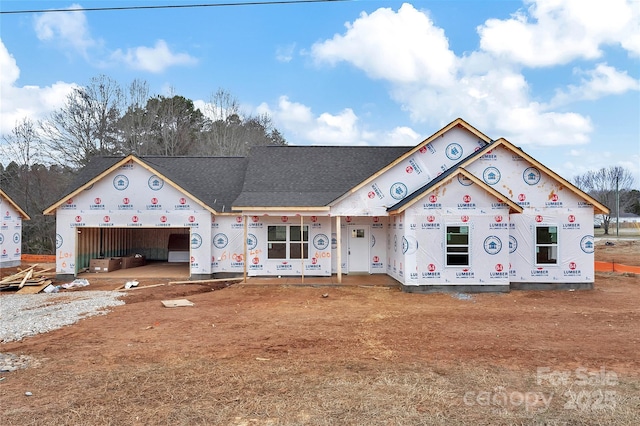 view of property in mid-construction