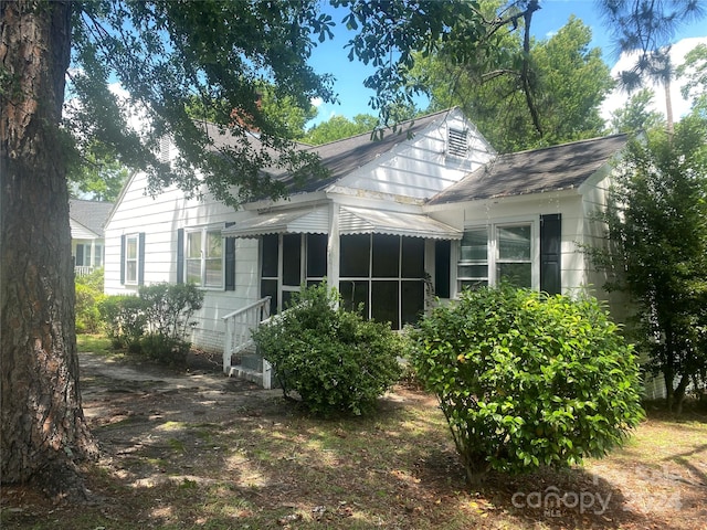 view of rear view of house