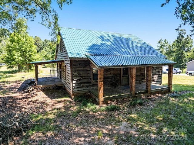 view of back of house