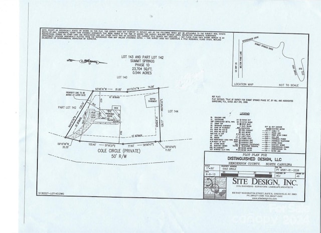 871 Summit Springs Dr, Flat Rock NC, 28731 land for sale