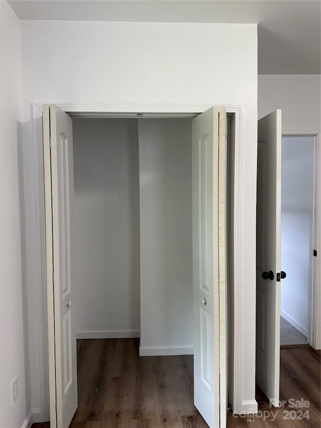 view of closet