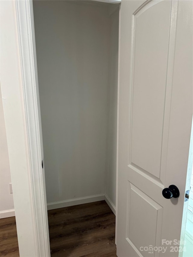 view of closet