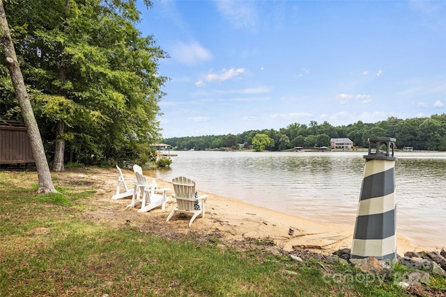 property view of water