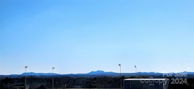 view of mountain feature