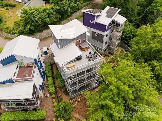 aerial view