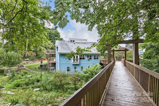 view of back of house