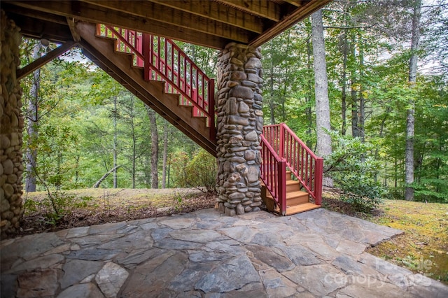 view of patio