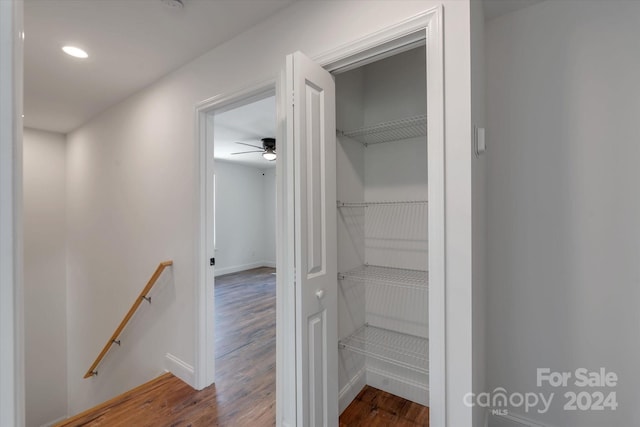 view of closet