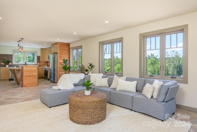 view of living room