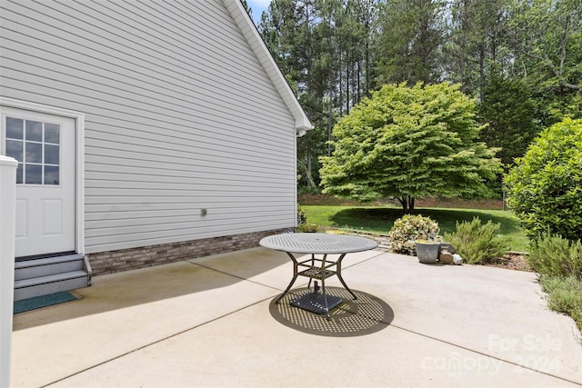 view of patio / terrace