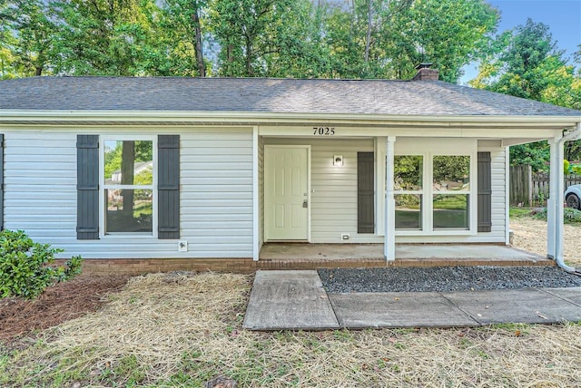 view of front of house