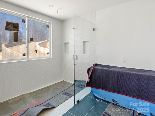 bathroom featuring tile patterned floors