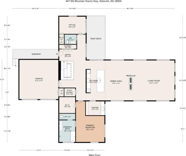 view of layout