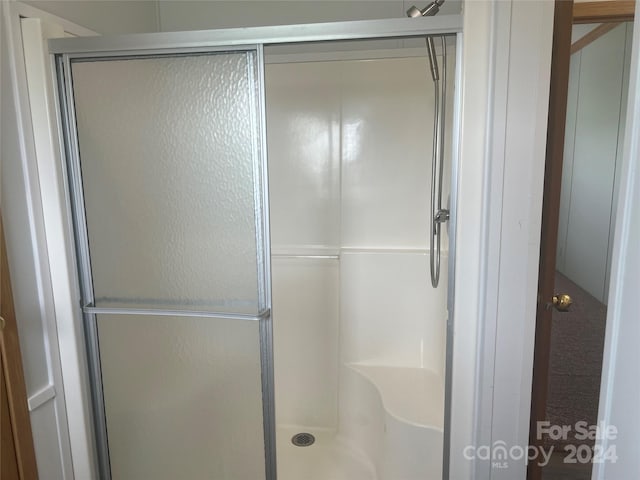 200 Olin Loop, Olin, NC 28660 - bathroom with an enclosed shower