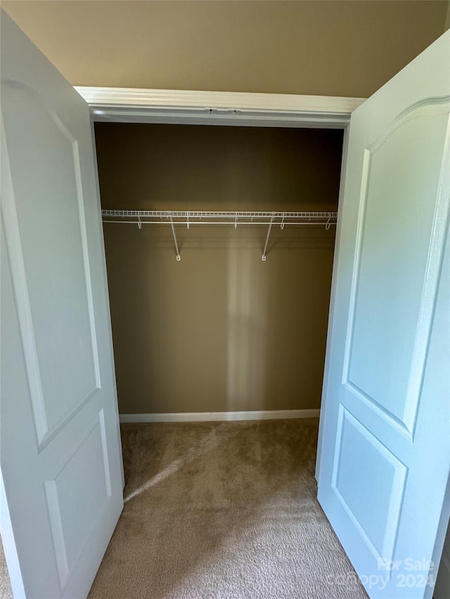 view of closet