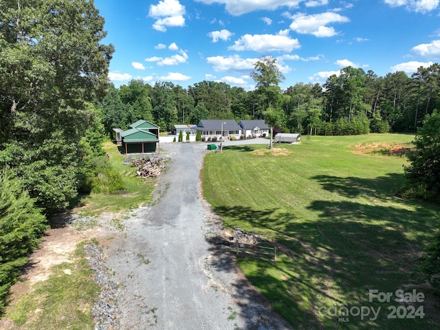 view of birds eye view of property