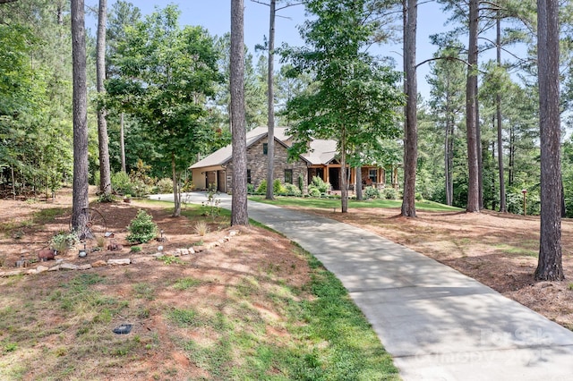 view of front of house