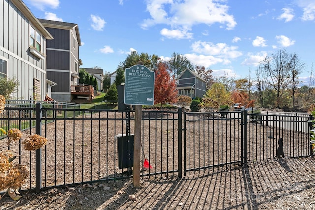 view of gate