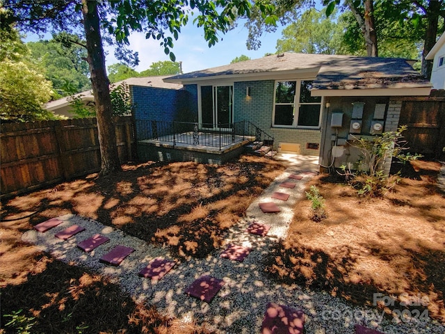 view of rear view of house