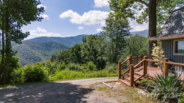 property view of mountains