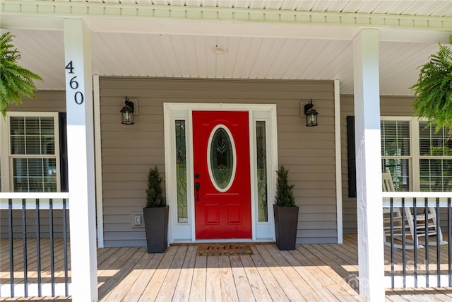 460 Panther Branch Rd, Alexander, NC 28701 - property entrance featuring covered porch