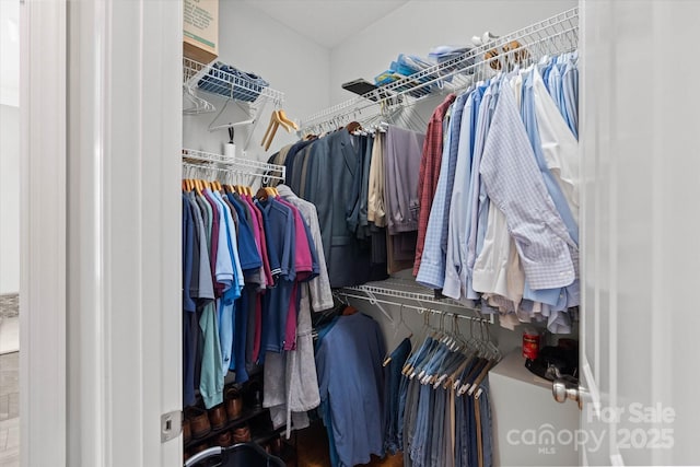 view of spacious closet