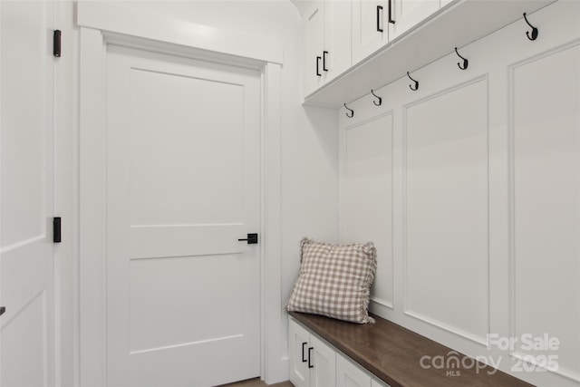 view of mudroom