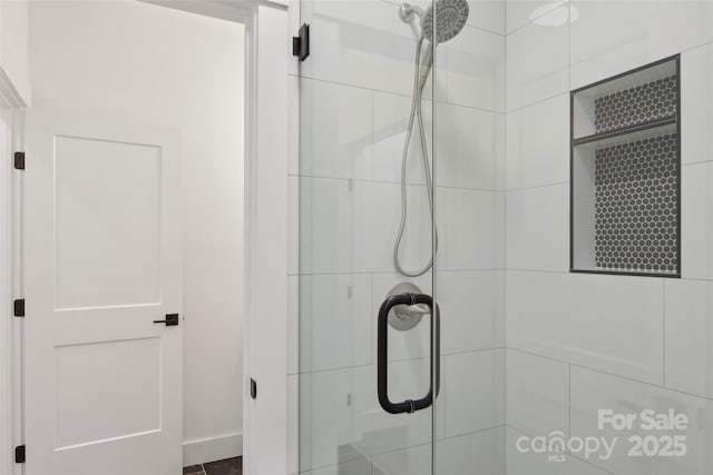 full bath with a stall shower