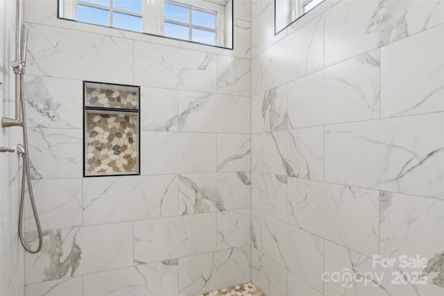 201 Plato Pl, Etowah, NC 28729 - full bathroom with tiled shower
