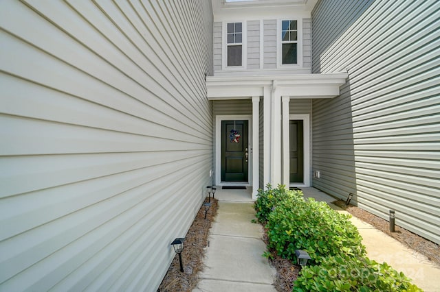 view of entrance to property